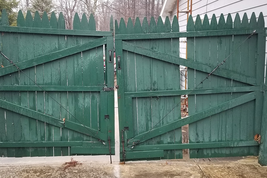 Driveway Fence Gate