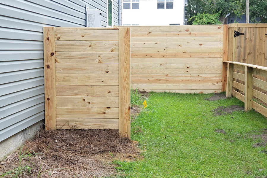 Fence Between Houses